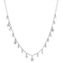 Dangle Stars and Bezels Diamond Necklace