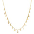 Dangle Stars and Bezels Diamond Necklace