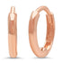 Tiny 14k Gold Huggies