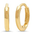 Tiny 14k Gold Huggies