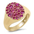 Semiprecious Gemstone Pinky Ring