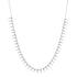 Delicate Diamond Spikes Necklace