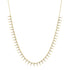 Delicate Diamond Spikes Necklace
