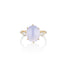 Magic Chalcedony with Diamond Accents Ring