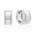 Fancy Gold & Diamond Huggie Earrings