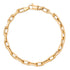 Luxe Link Drawn Gold Cable Chain Bracelet