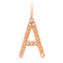 Cuban Chain Link Initial Charm