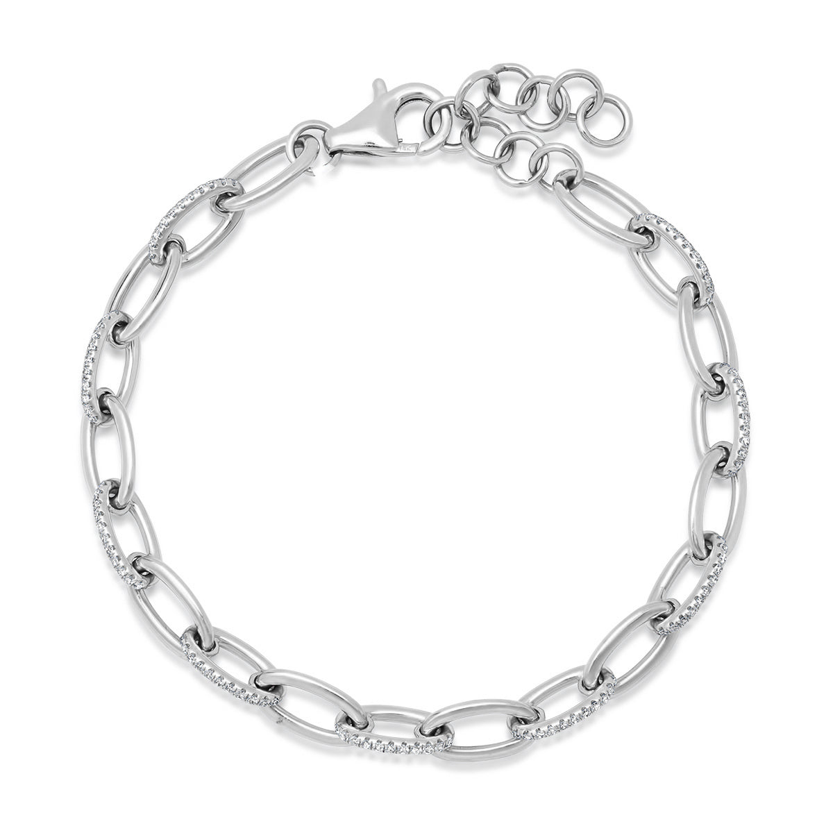 Gold & Diamond Link Chain Bracelet – Milestones by Ashleigh Bergman