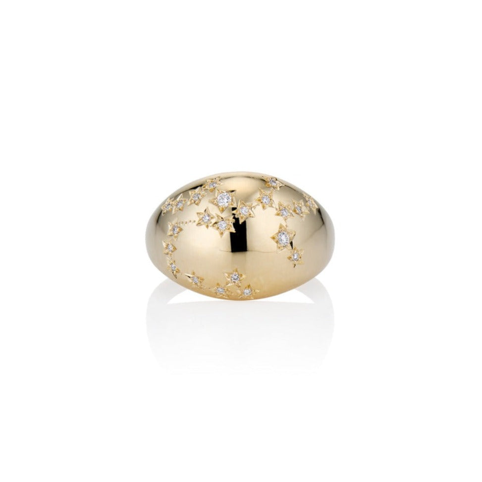 Diamond Constellation Dome Ring
