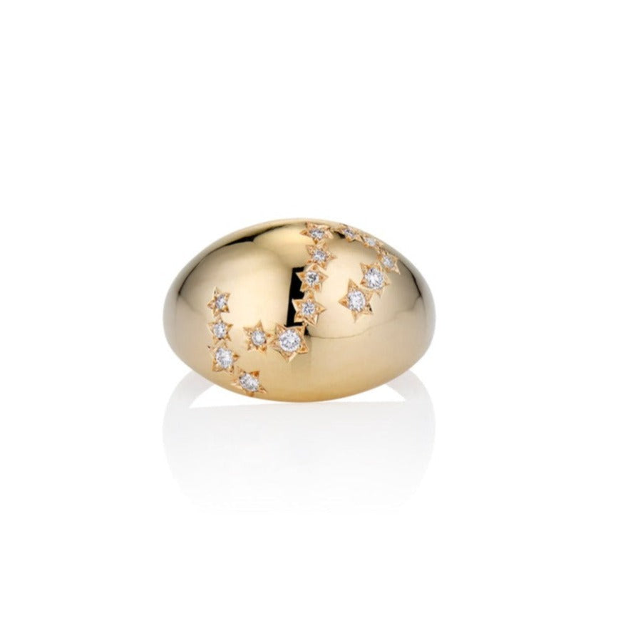 Diamond Constellation Dome Ring