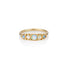 Opal Anniversary Band Ring