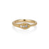 Grande Ouroboros Diamond Snake Band Ring