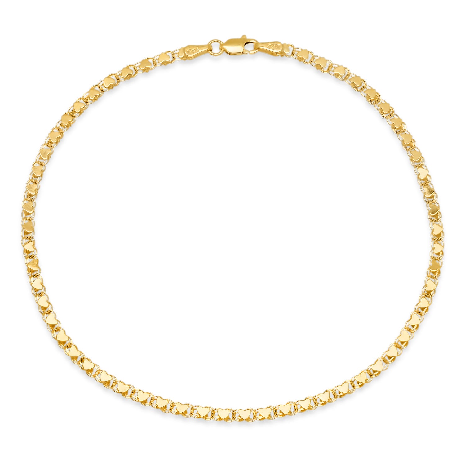 Mirror Heart Anklet