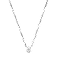 Delicate Diamond Solo Shape Necklace