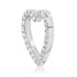Diamond Heart Charm Clip Holder Enhancer