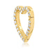 Diamond Heart Charm Clip Holder Enhancer