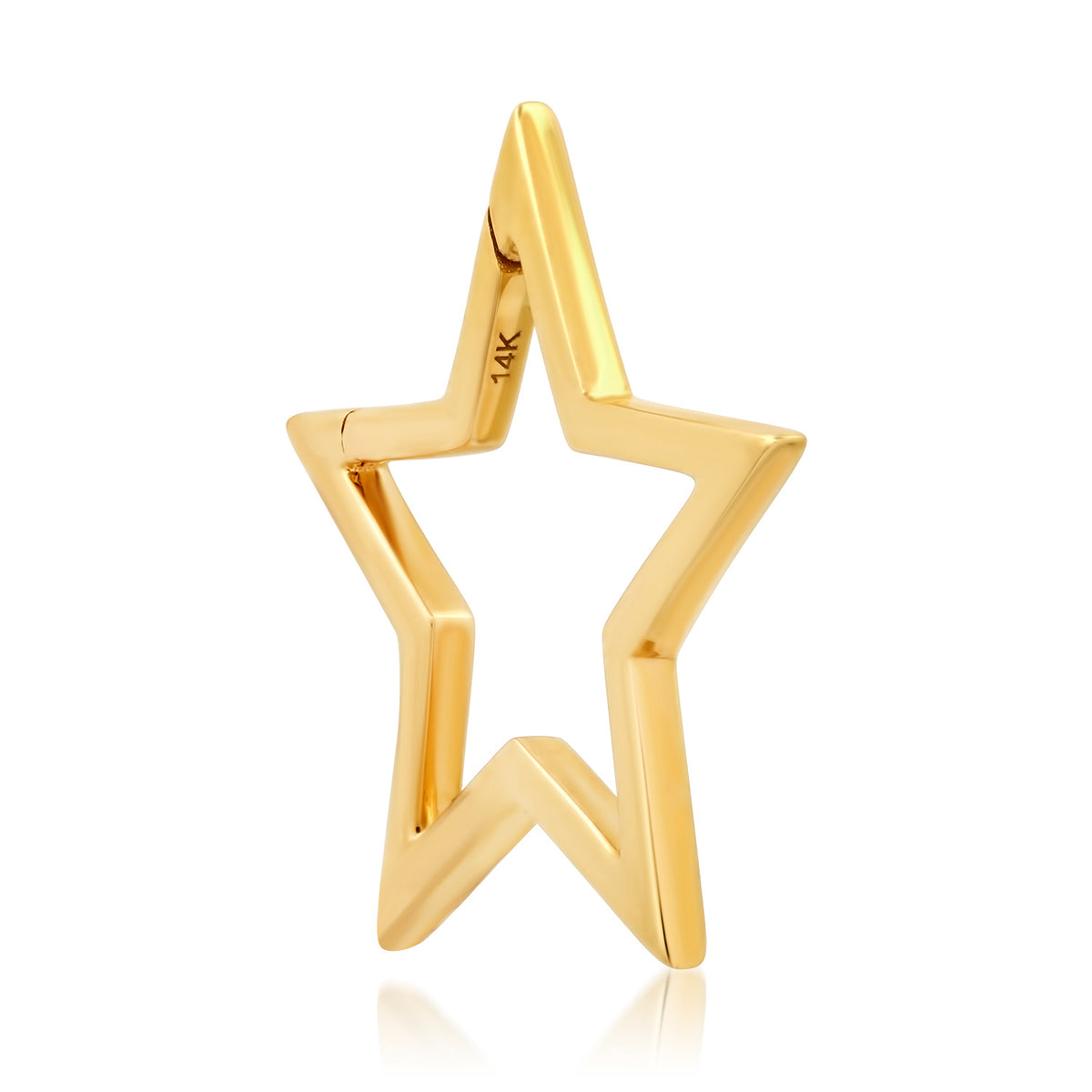 Large High Polish Star Charm Clip Holder Enhancer