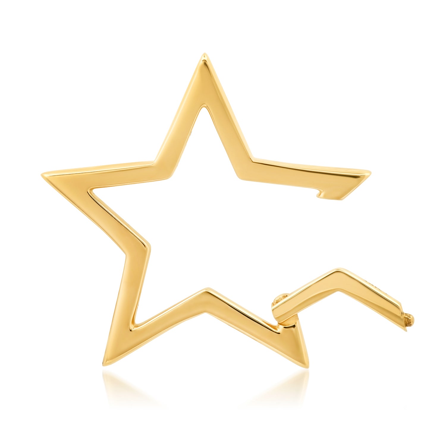 Large High Polish Star Charm Clip Holder Enhancer