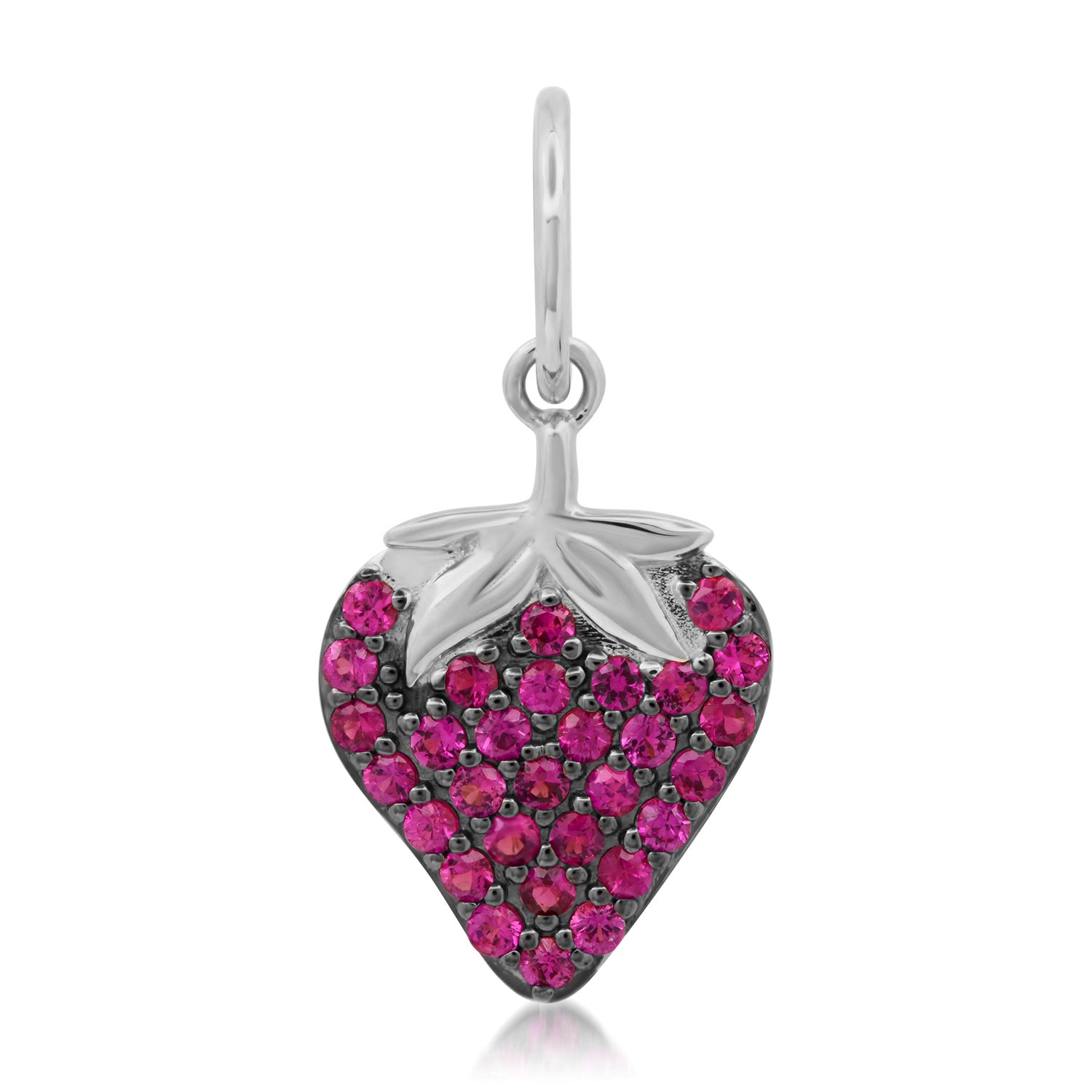 Semi Precious Strawberry Charm