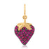 Semi Precious Strawberry Charm