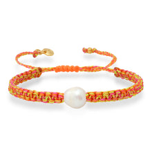 Summertime Multi Colored Bracelet with Pearl 