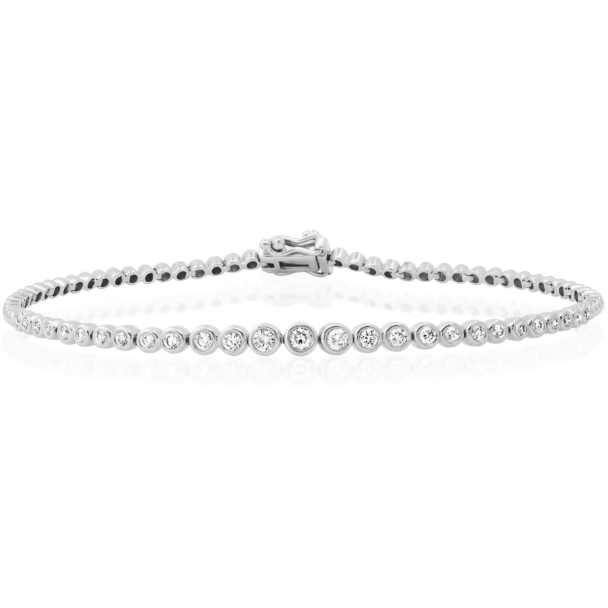 Diamond Bezel Tennis Bracelet