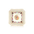 Vintage Floral Square Jewelry Dish