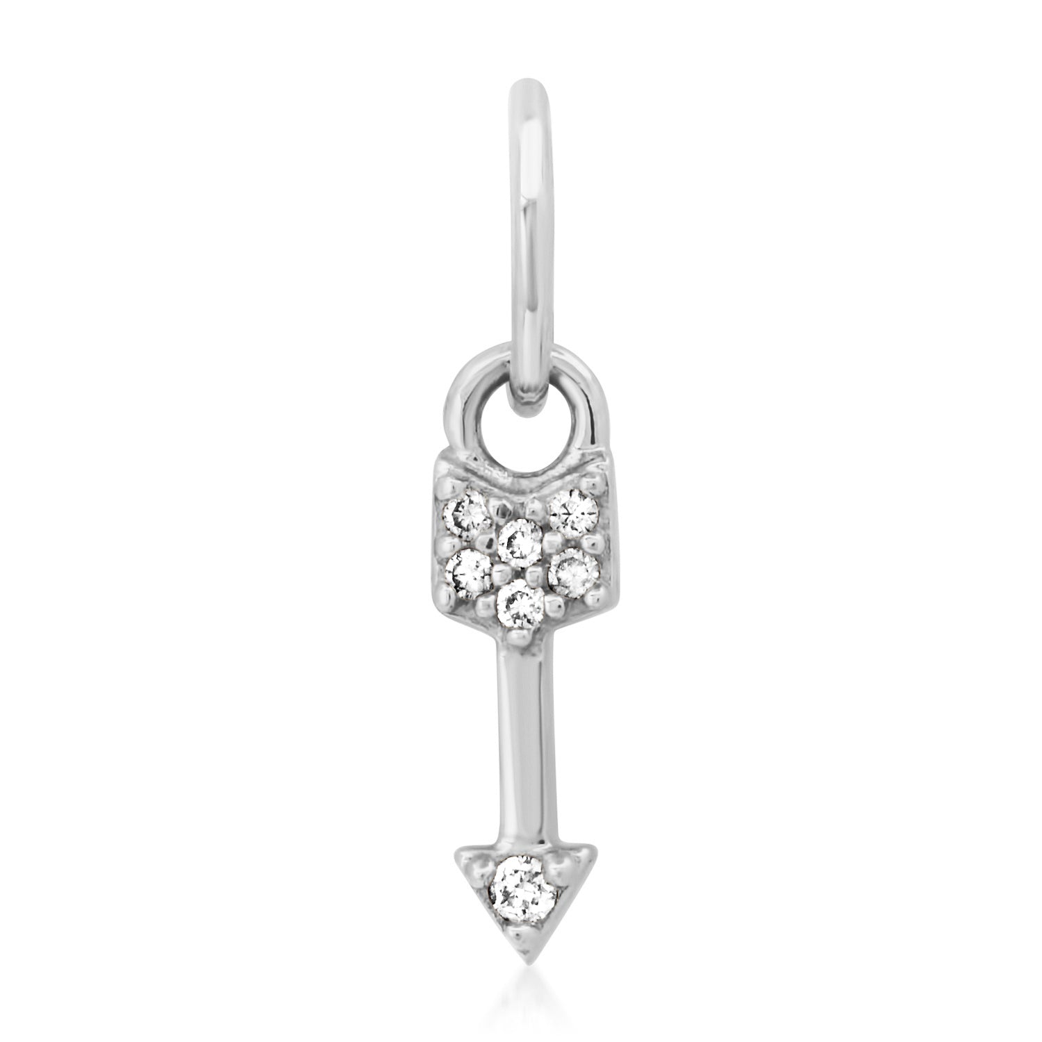 Mini Diamond Arrow Charm