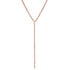 Dripping in Diamonds Lariat Necklace