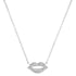 Diamond Lips Necklace