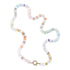 Barely There Rainbow Semiprecious Beaded Necklace