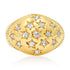 Bombe Starburst Diamond Dome Ring