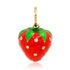 Strawberry Fields Enamel Charm with Diamonds