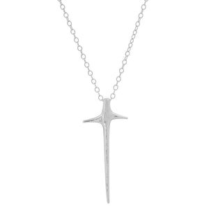 Small Thorn Necklace with Diamonds