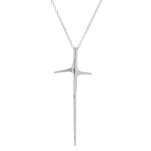 Large Thorn Necklace with Diamonds