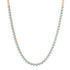 Turquoise Heart Collar Necklace