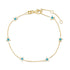 Blue Enamel Star Bracelet