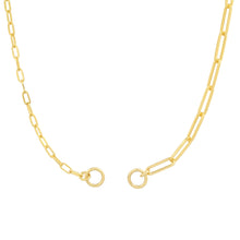50/50 Open Front Link Chain Necklace