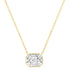 The Damsel Diamond Illusion Pendant Necklace