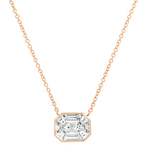The Damsel Multi Diamond Pendant Necklace