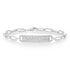 Diamond ID Link Chain Bracelet