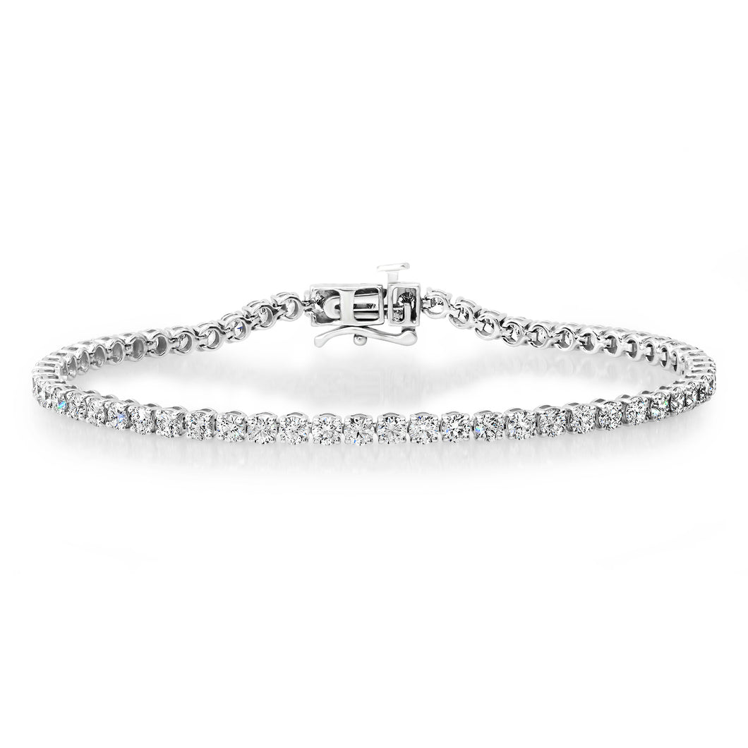 Sustainable Luxe 4 Prong Tennis Bracelet