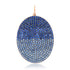 Ombre Blue Sapphire Pendant Charm