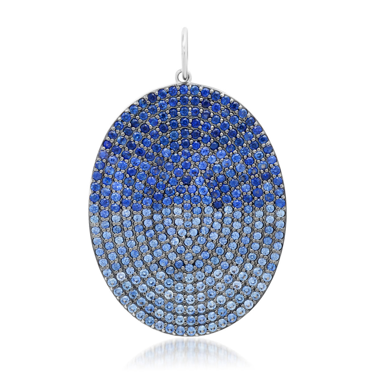 Ombre Blue Sapphire Pendant