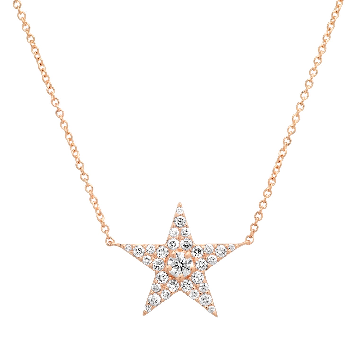 Diamond Star Necklace
