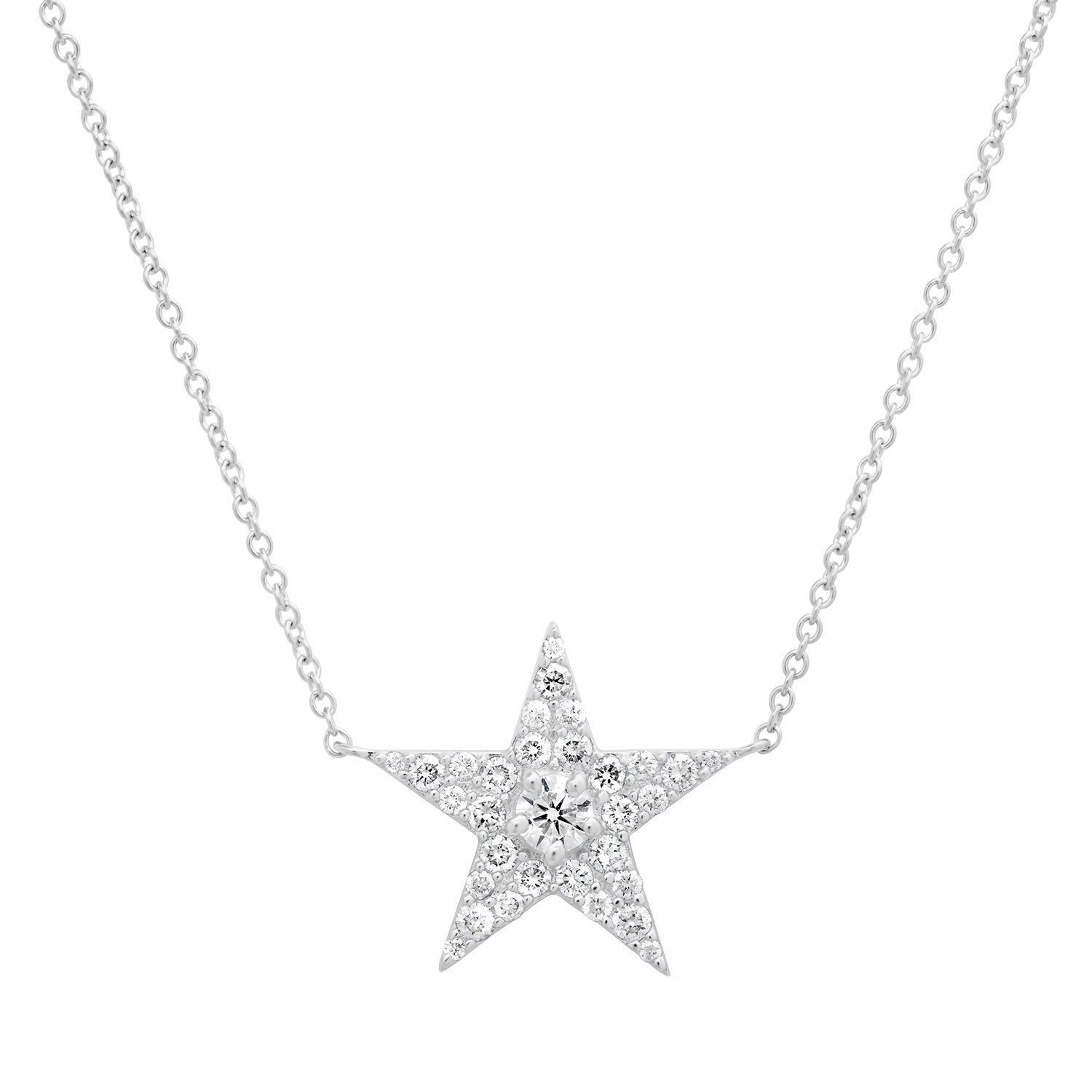 Diamond Star Necklace