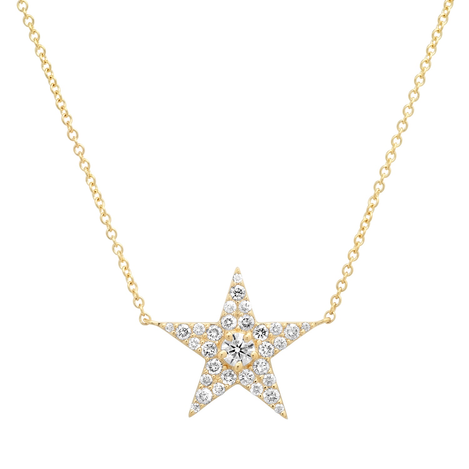 Diamond Star Necklace