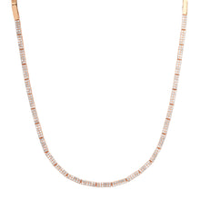 Gold & Diamond Bar Collar Necklace