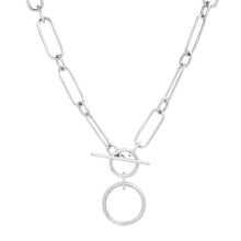 Charming Link Chain Toggle Necklace
