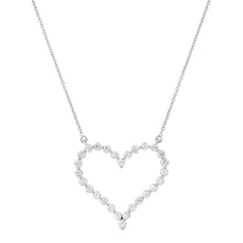 Lucky in Love Open Heart Diamond Necklace